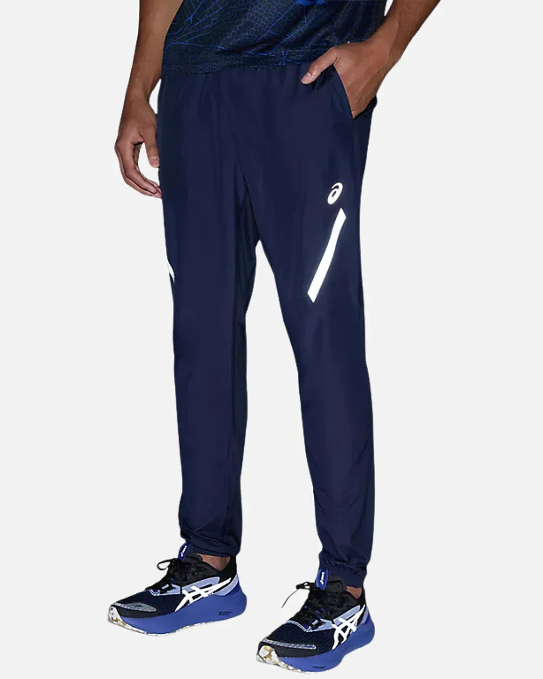 Pantalon Asics Running LITE-SHOW - Bleu