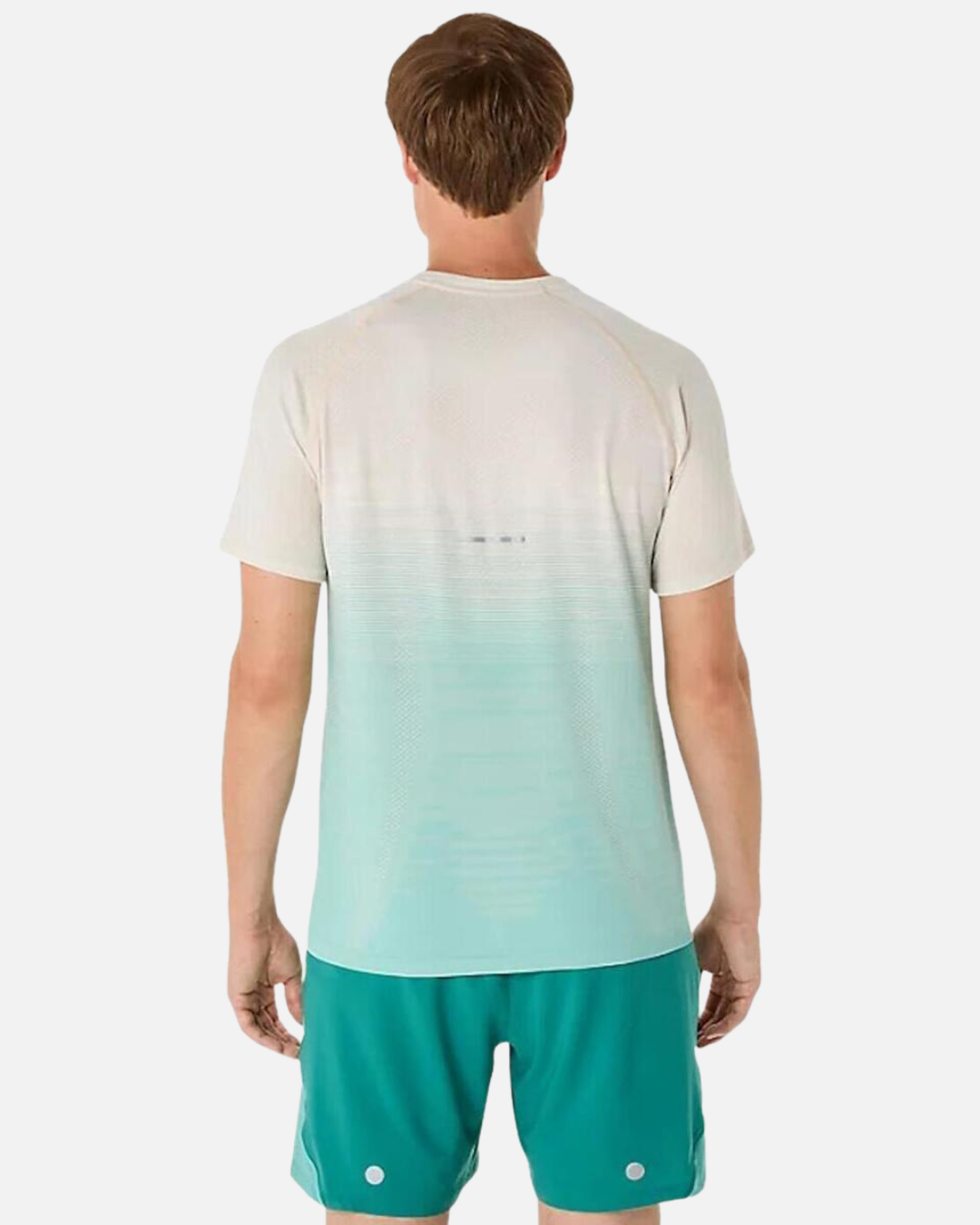 T-shirt Asics Seamless - Blanc/Vert