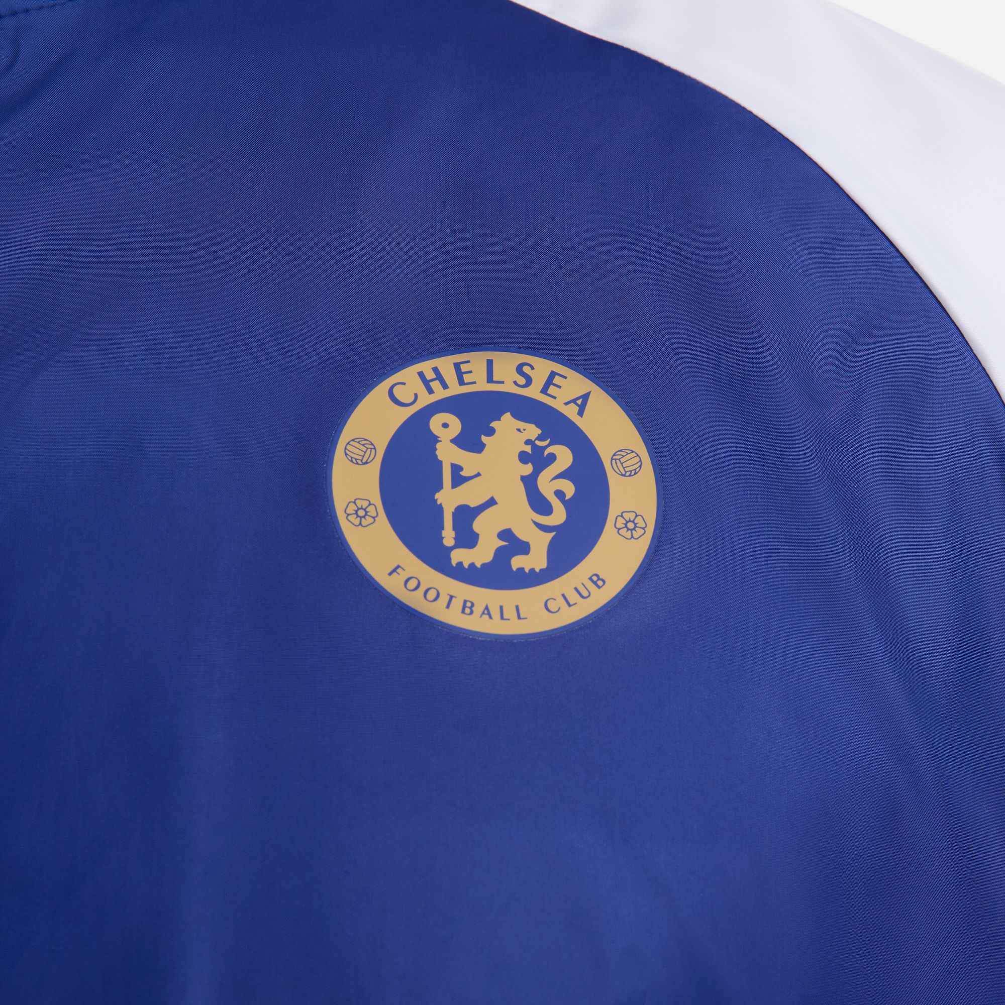 Veste Coupe-Vent Chelsea  - Bleu/Blanc/Doré