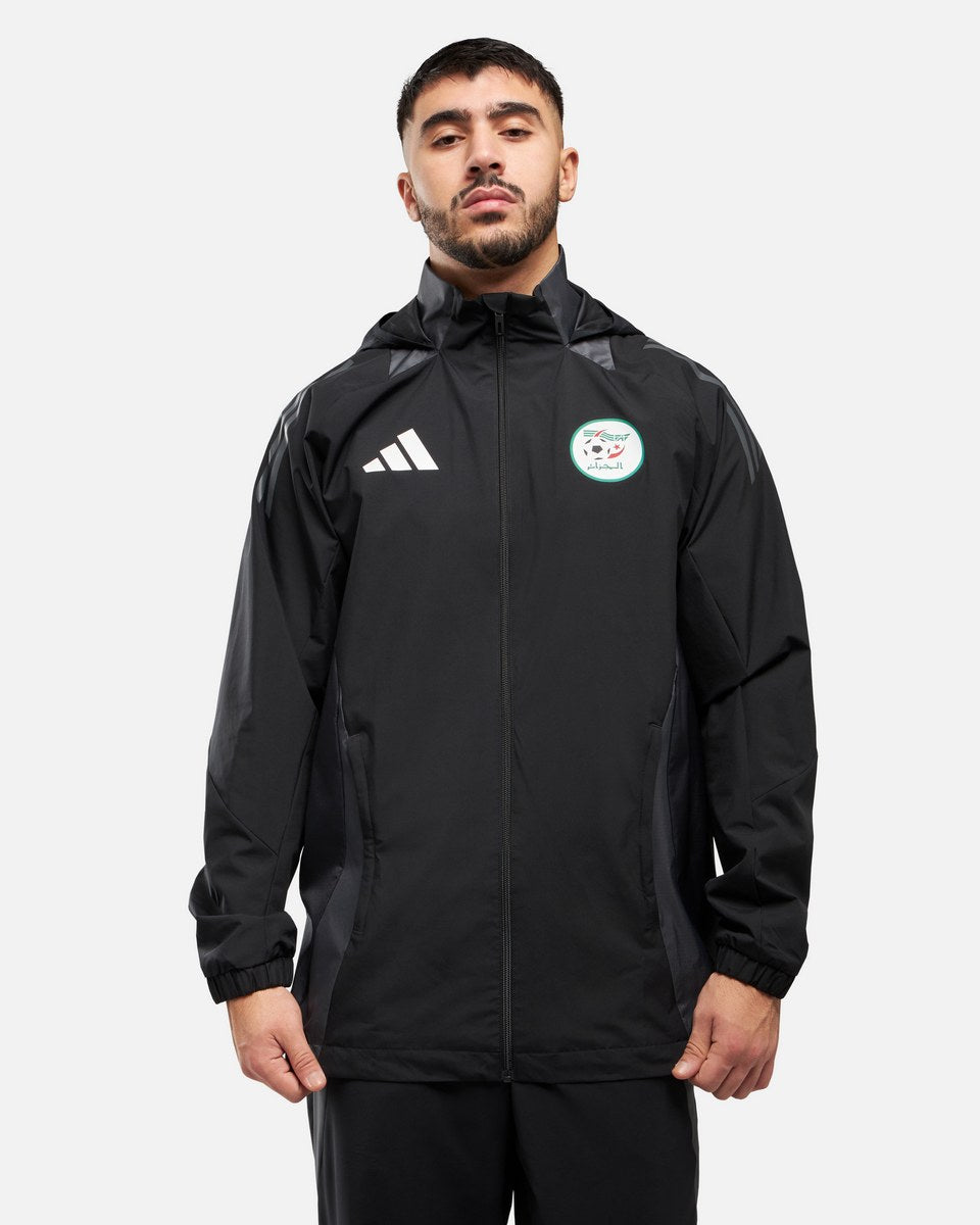 Veste coupe-vent Algérie 2025 - Noir/Gris