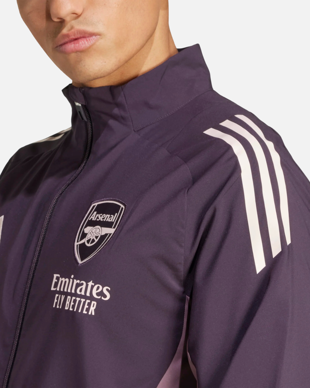Veste de survêtement Arsenal 2024/2025 - Violet/Rose