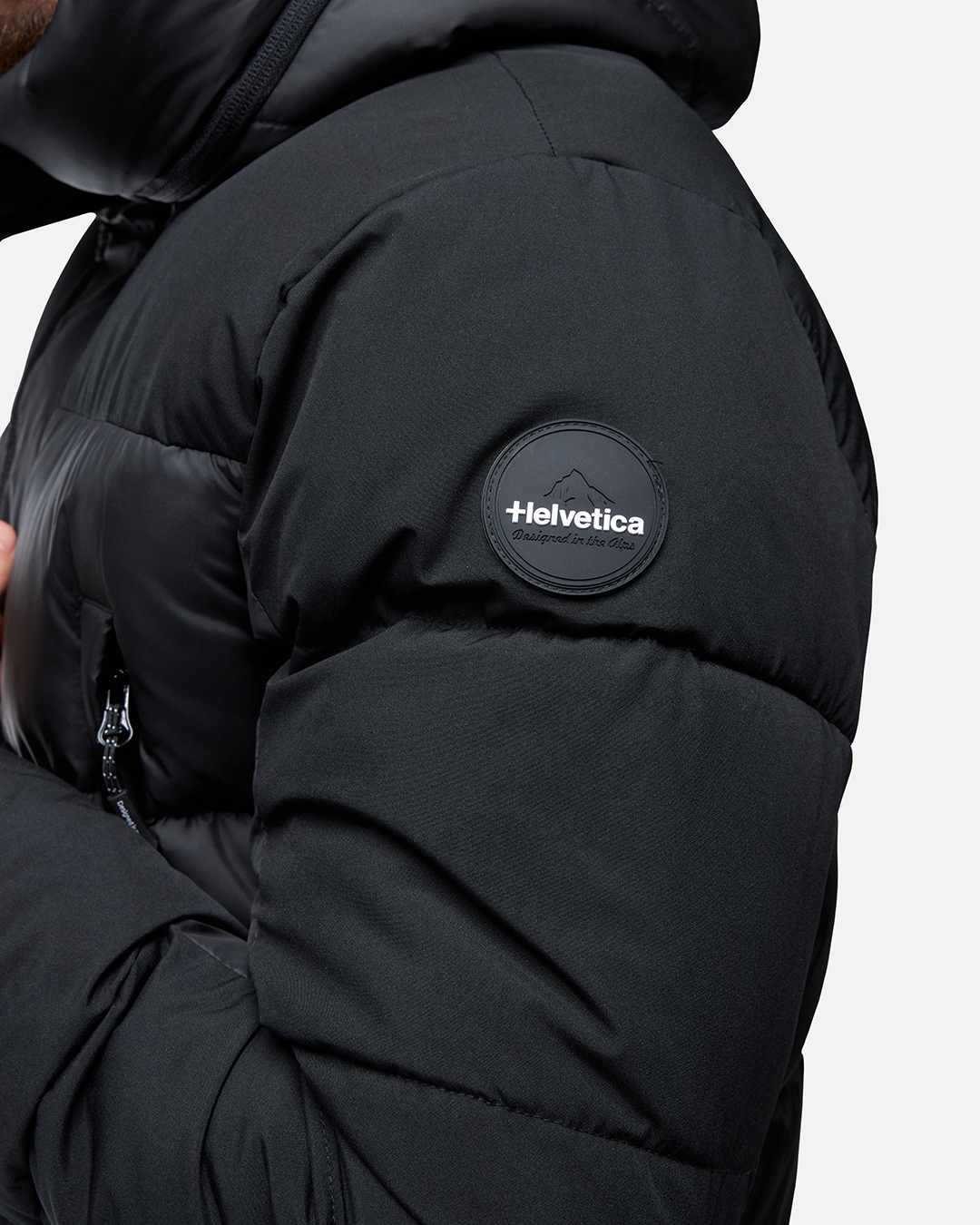 Doudoune Helvetica Ricky 2 cagoule intégrée - Noir
