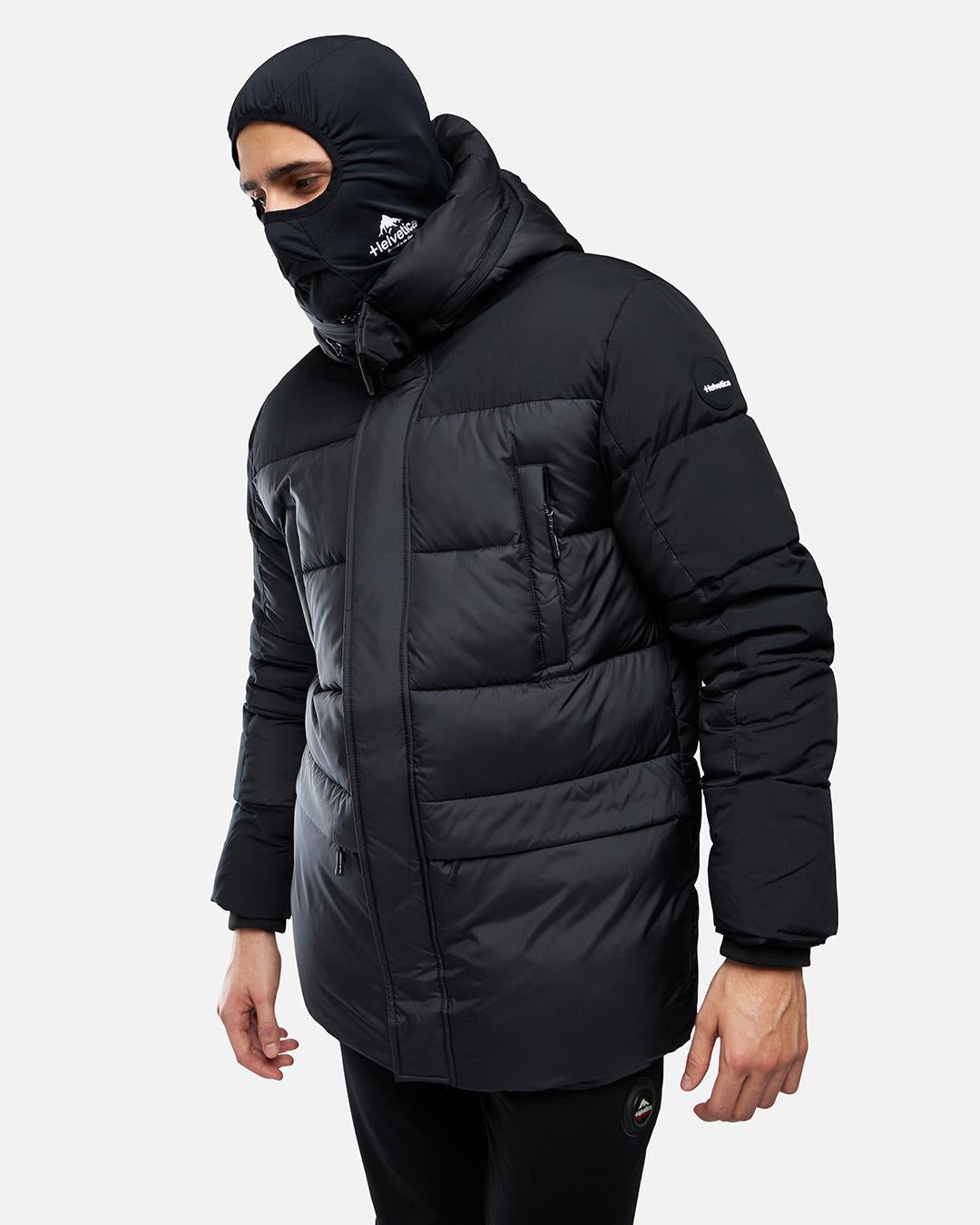 Doudoune Helvetica Ricky 2 cagoule intégrée - Noir