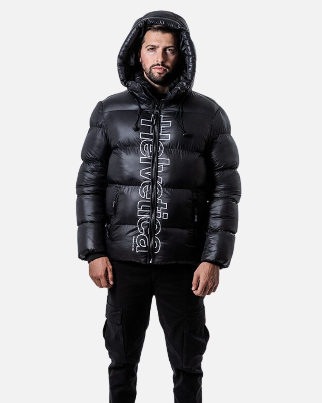 Doudoune Helvetica Silver 2 - Noir