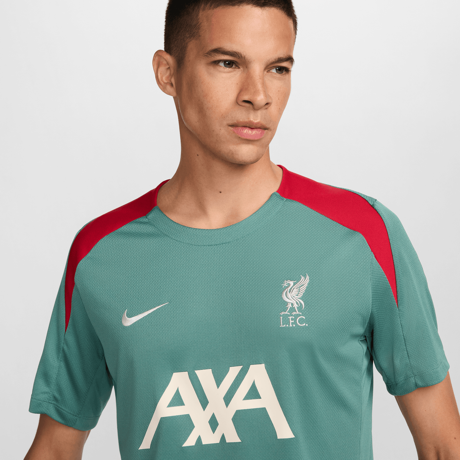 Maillot d'entrainement Liverpool - Vert/rouge