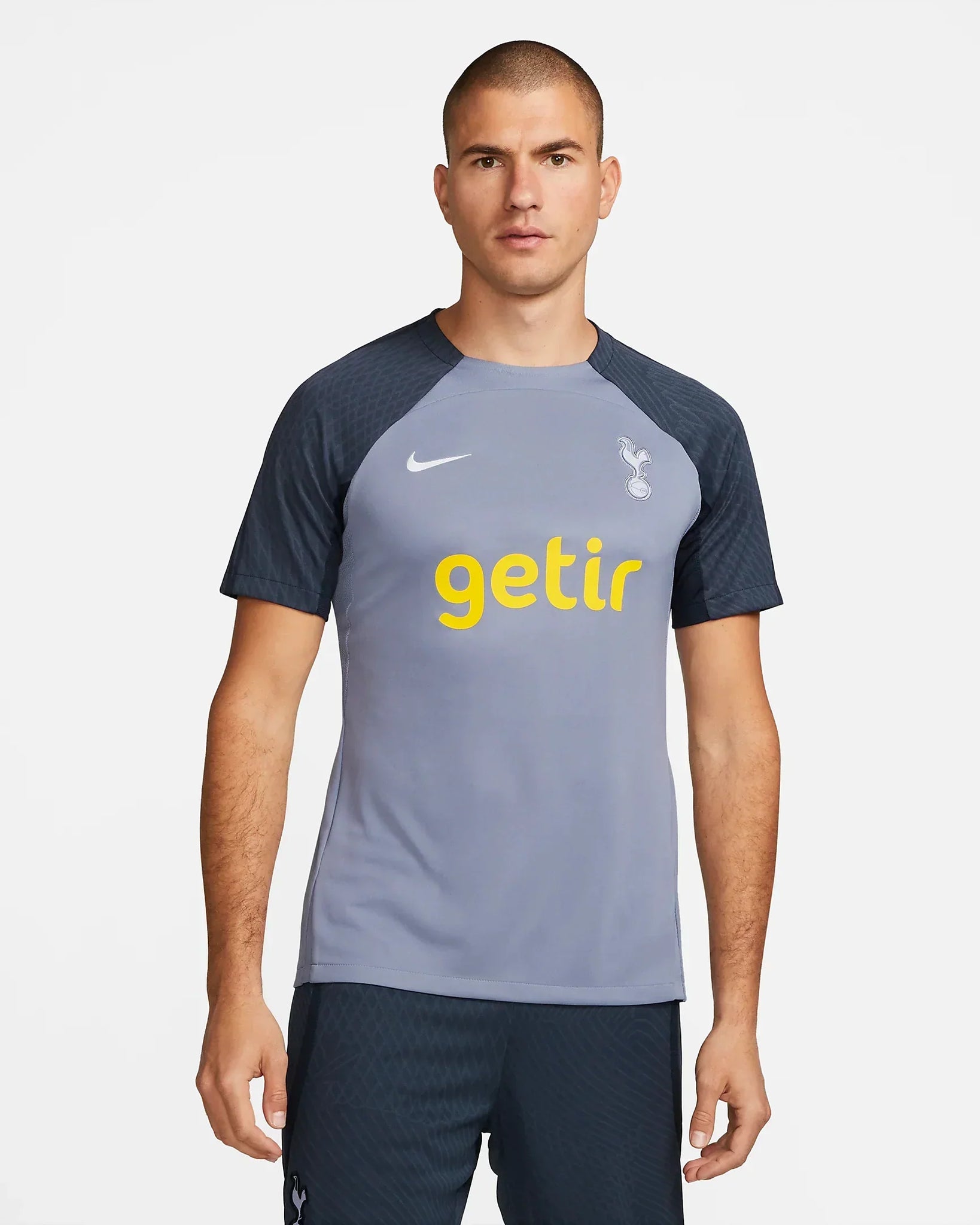 Maillot d'entrainement Tottenham - Gris/Blanc/Jaune