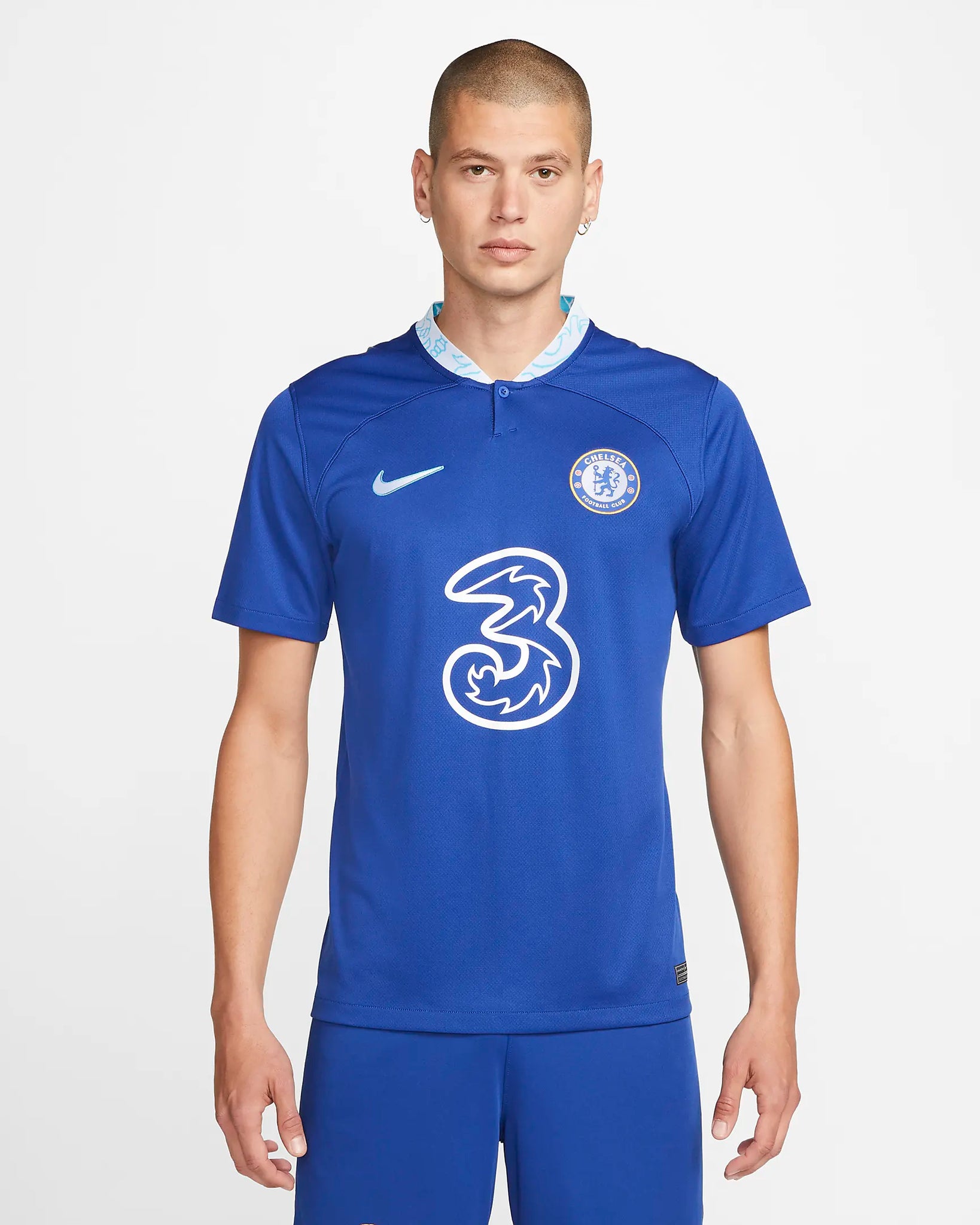 Maillot domicile Chelsea - Bleu/Blanc