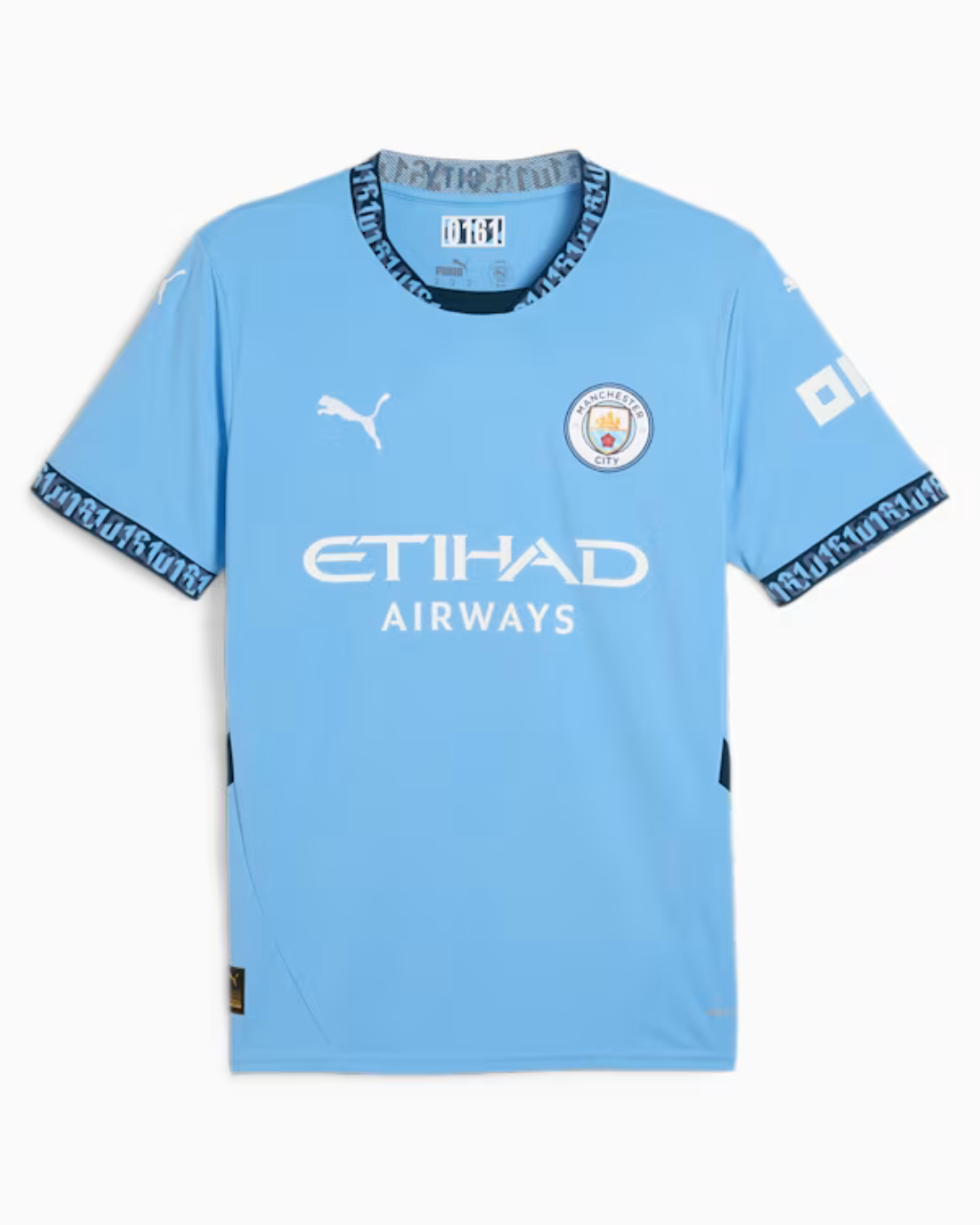 Maillot Domicile Manchester City - Bleu/Blanc