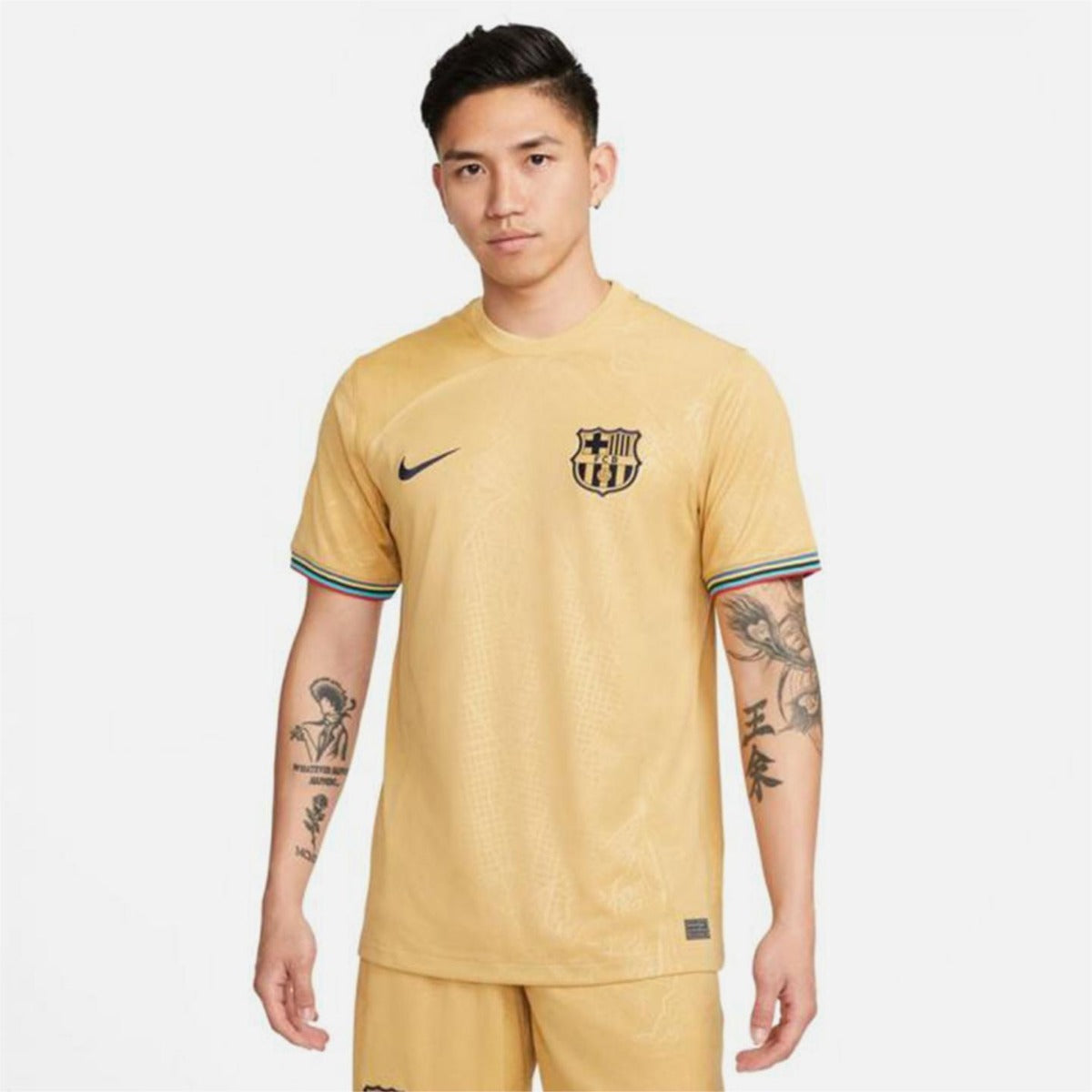 Maillot Extérieur FC Barcelone - Or