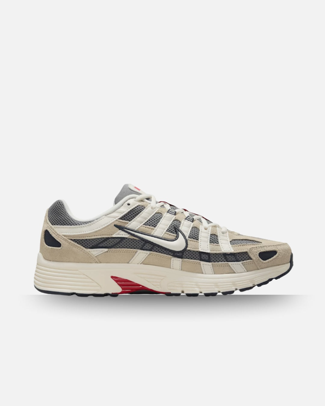 Nike P-6000 - Gris/Blanc/Rouge