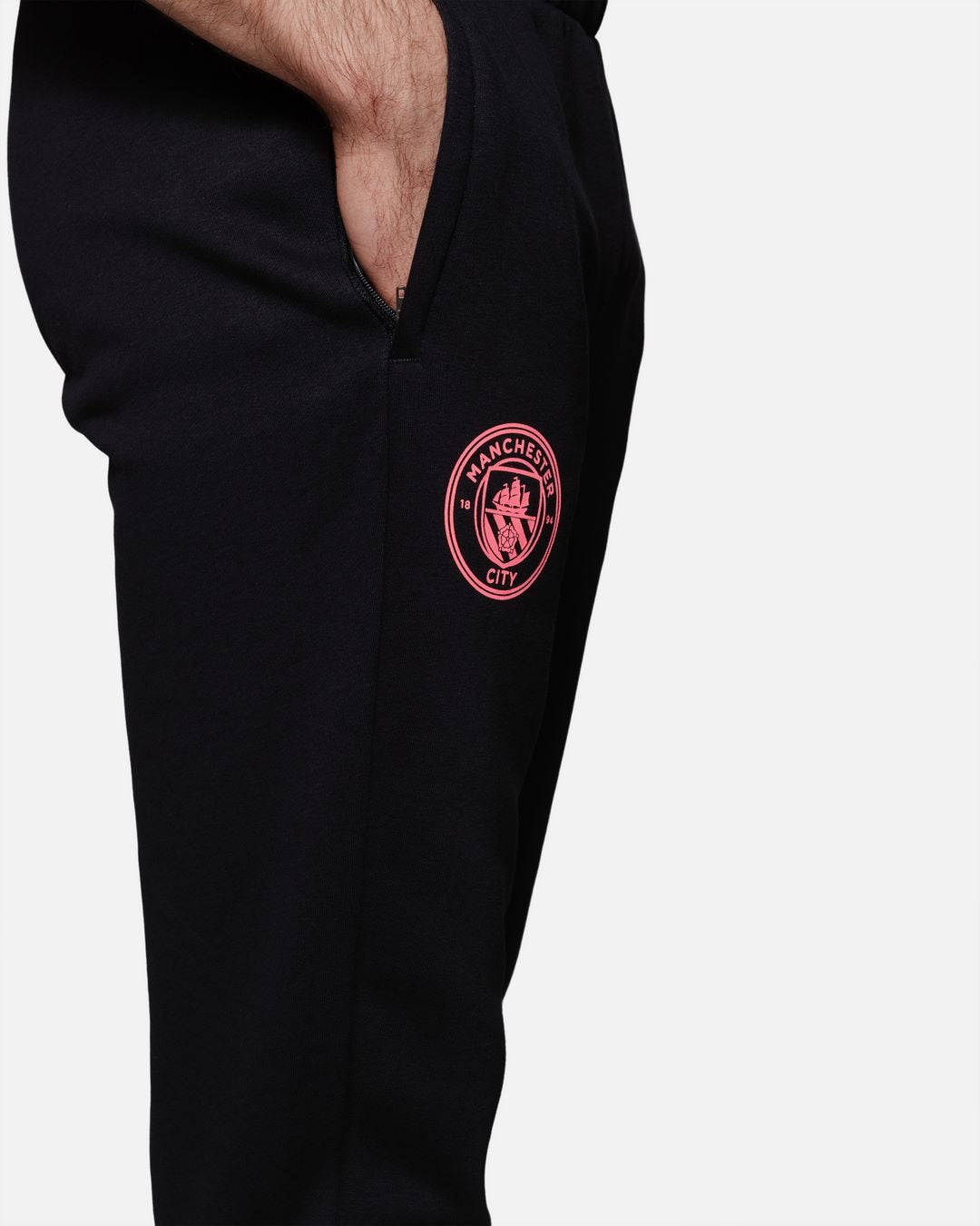 Pantalon d 'entrainement Manchester City - Noir/Bleu/Rose