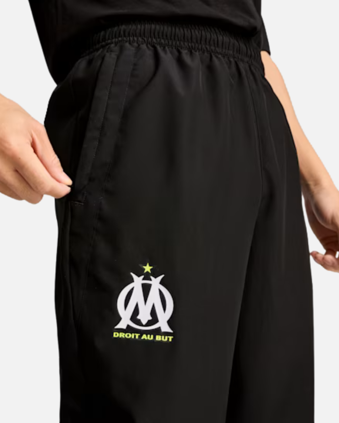 Pantalon de survêtement OM 2024/2025 - Noir
