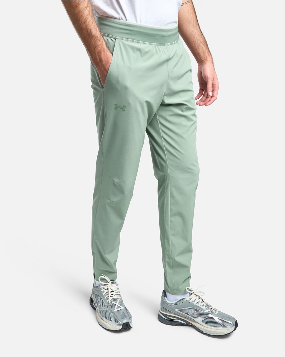 Pantalon de survêtement Under Armour Running Launch - Vert Pastel