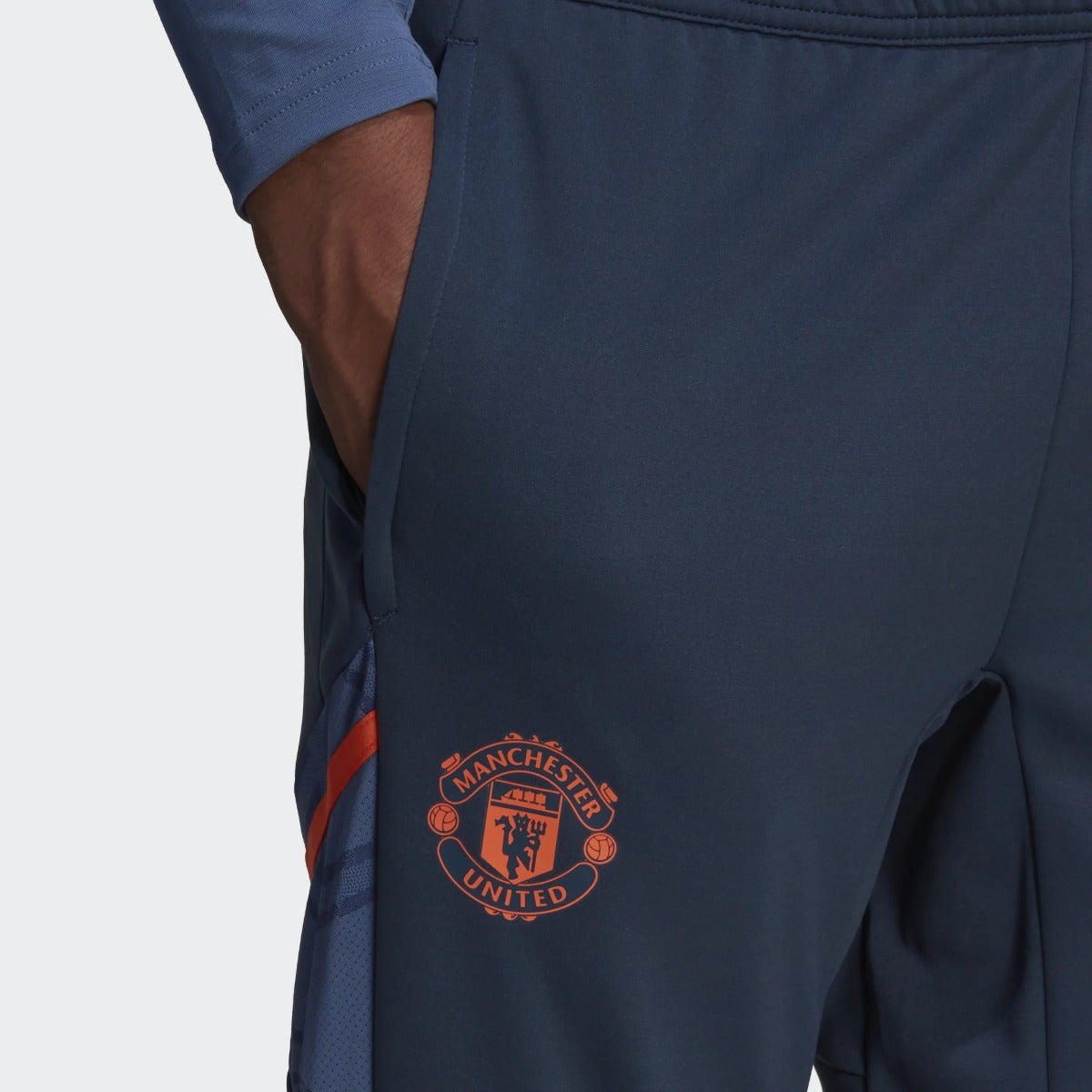 Pantalon d'entrainement Manchester United Condivo - Bleu/Orange