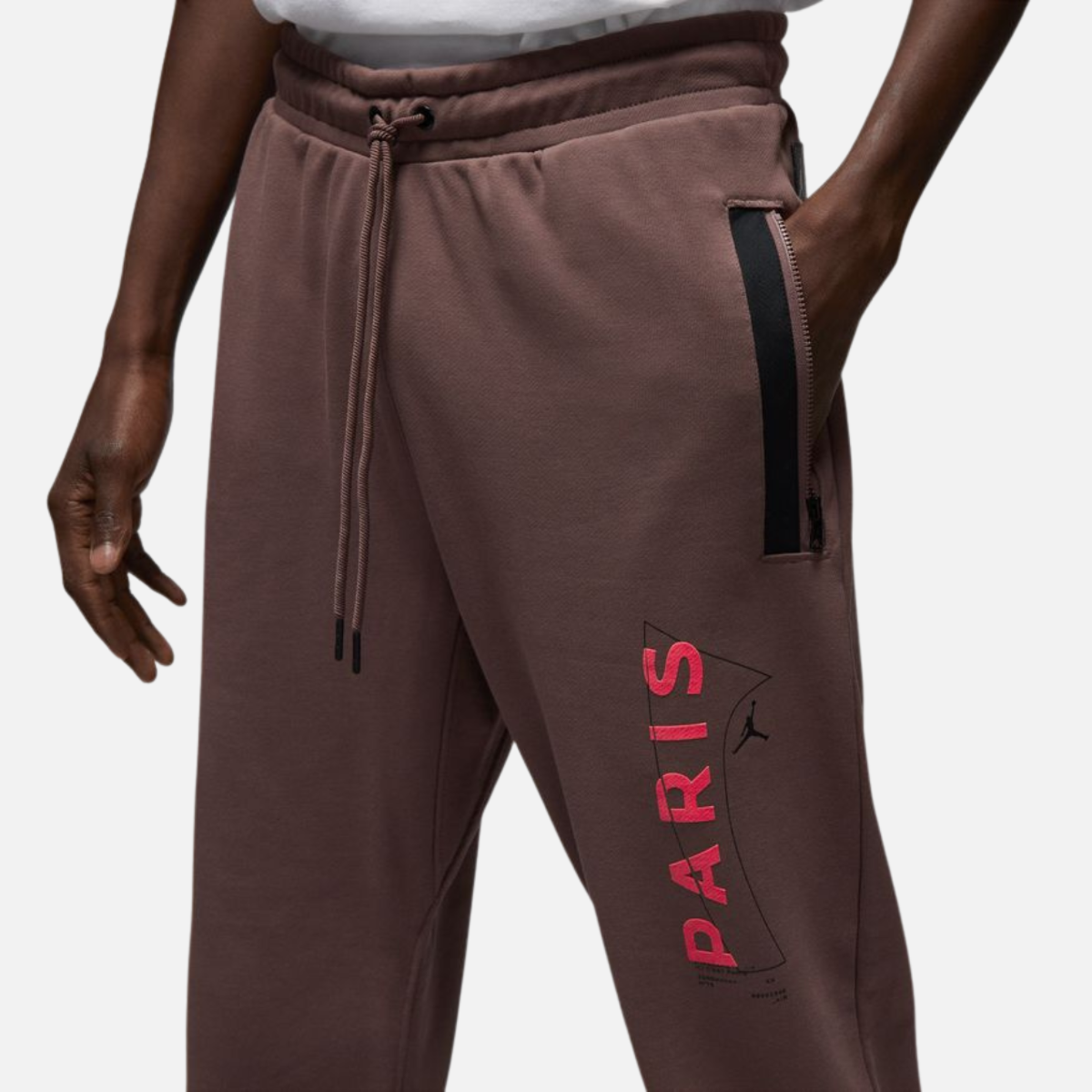 Pantalon Fleece PSG X Jordan - Marron