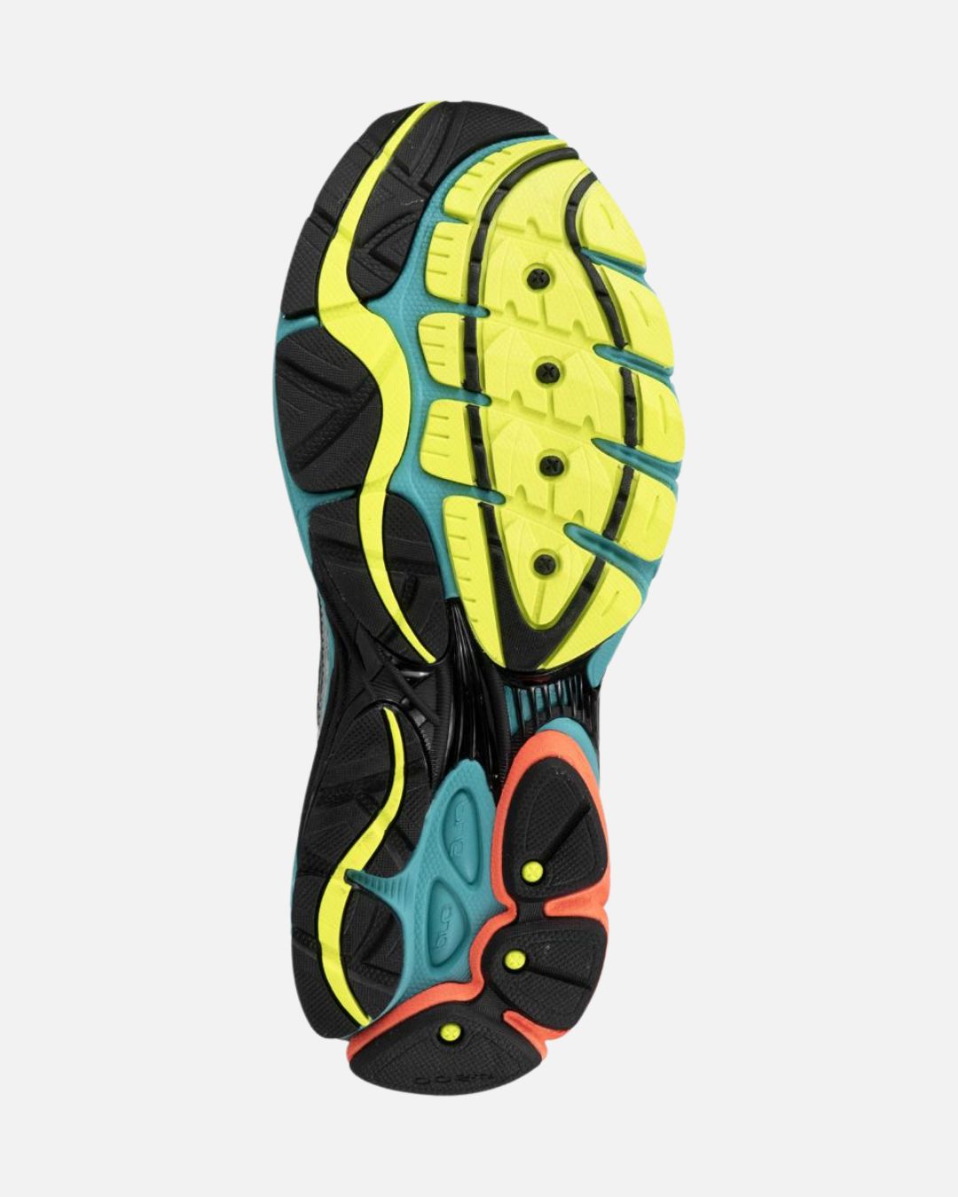 Saucony Progrid Omni 9 - Gris/Bleu/Jaune/Rouge