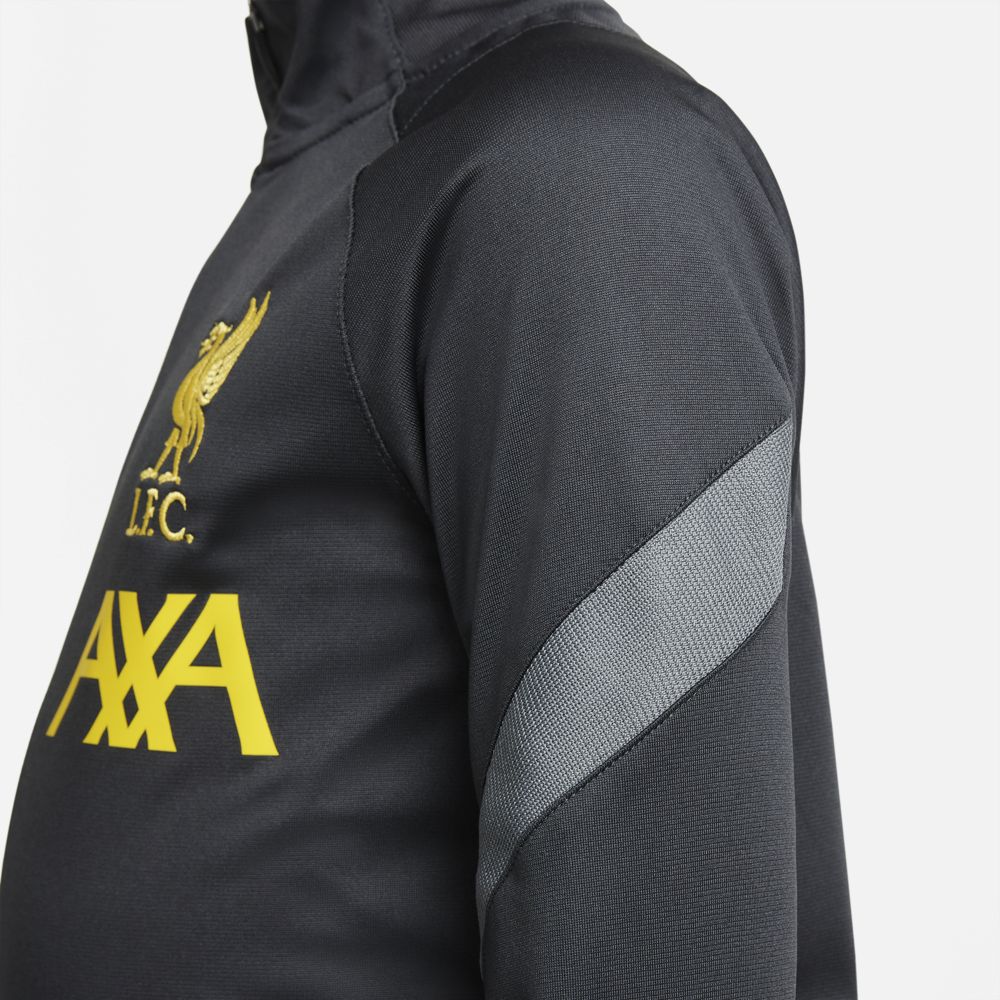 Survêtement Liverpool Strike Junior 2021/2022 - Gris/Jaune