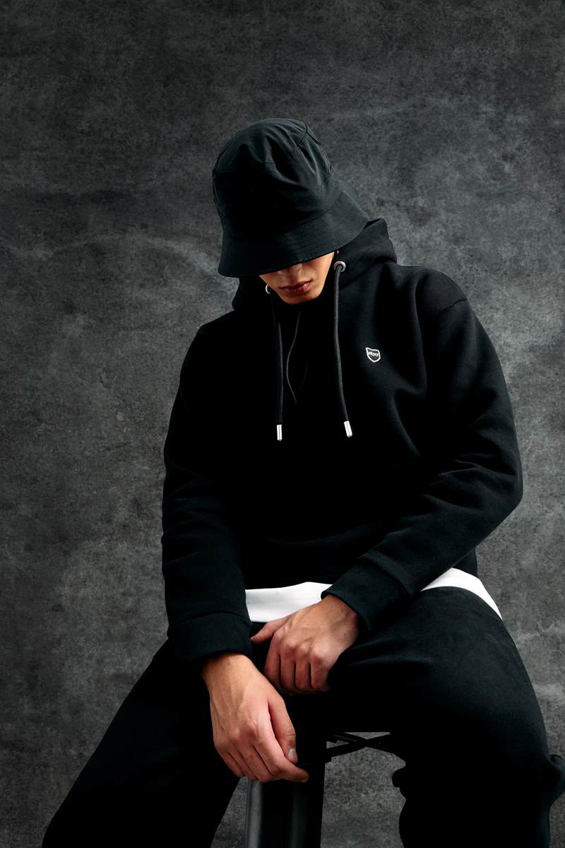 Sweat à capuche FK Premium - Noir