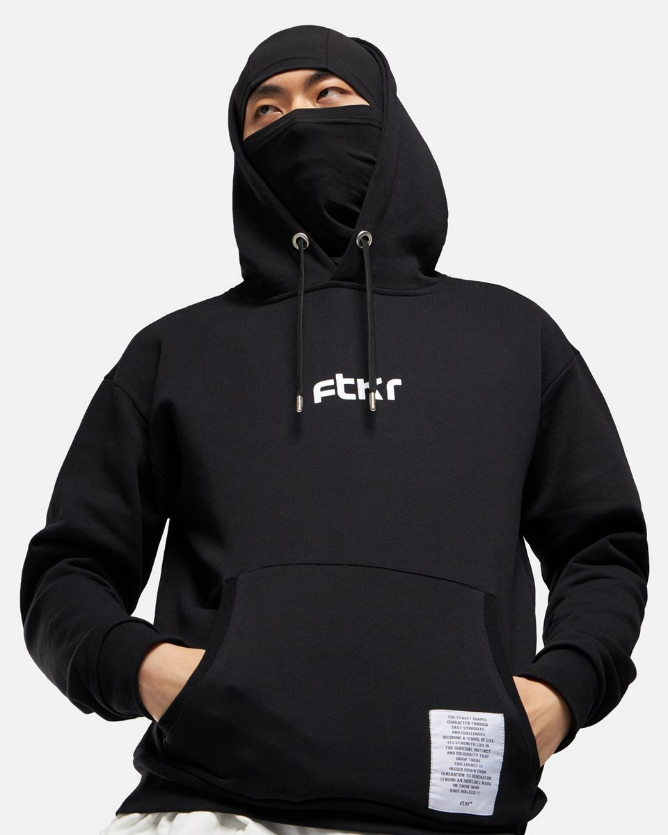 Sweat à cagoule intégrée FTKR Premium Legacy - Noir