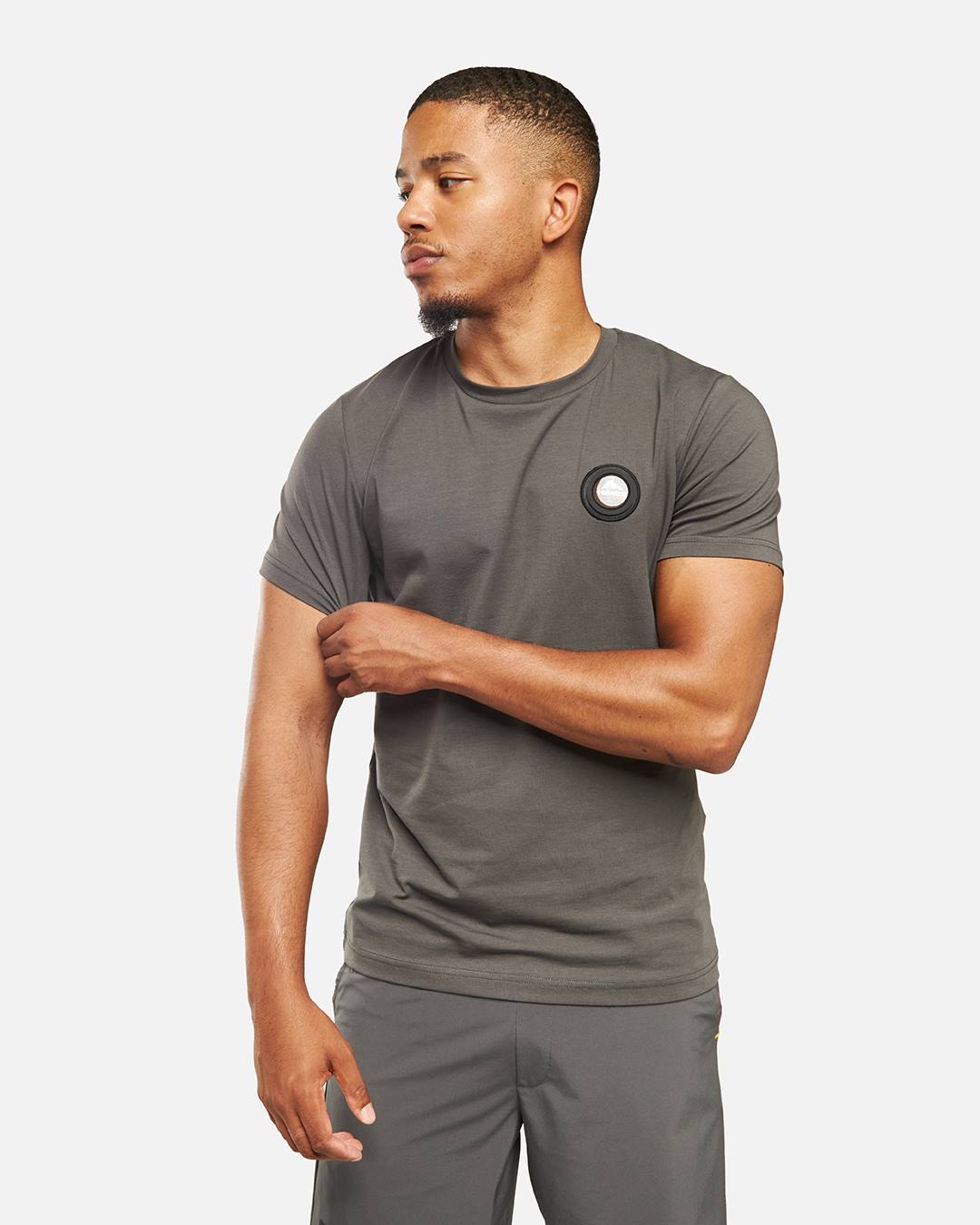 T-shirt Helvetica Ajaccio - Gris