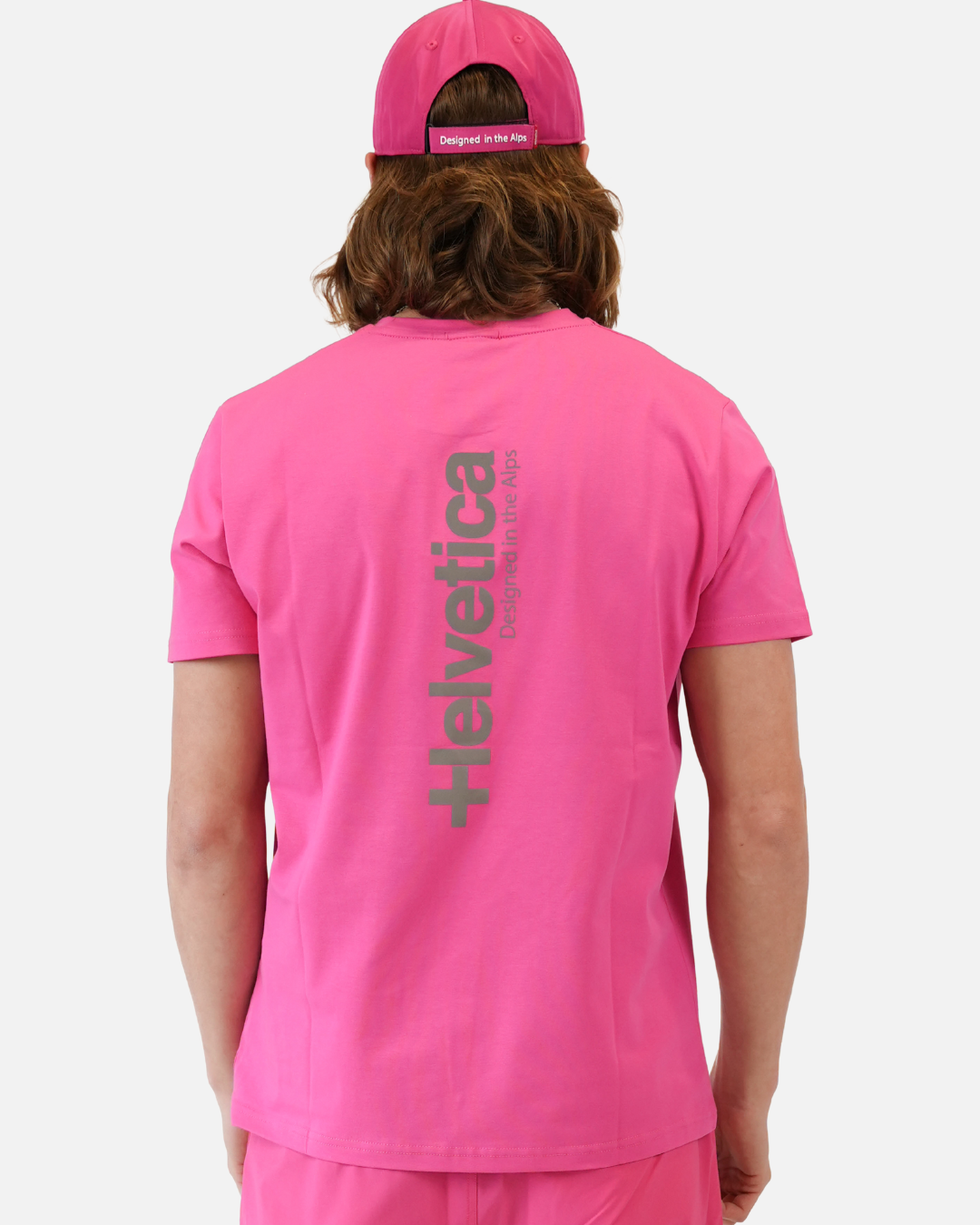 T-shirt Helvetica Quintana - Rose