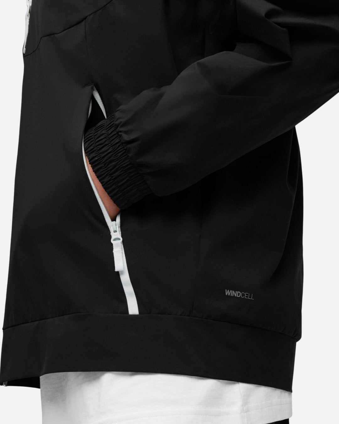 Veste de survêtement Olympique de Marseille 2025/2026 - Noir