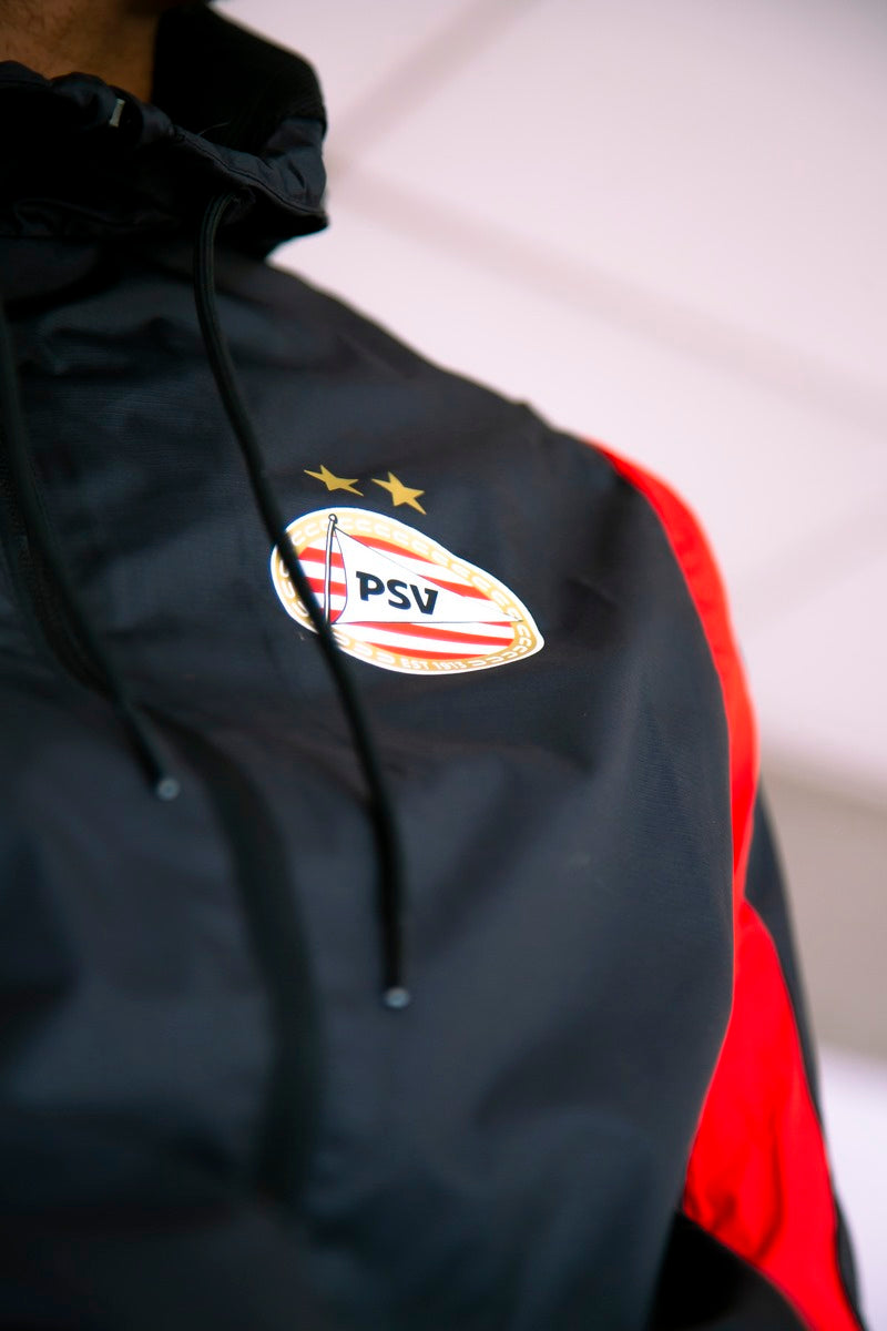 Veste de survêtement PSV Eindhoven - Noir/Rouge