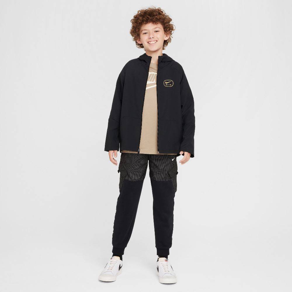 Veste Nike Running Air Junior - Noir/Doré