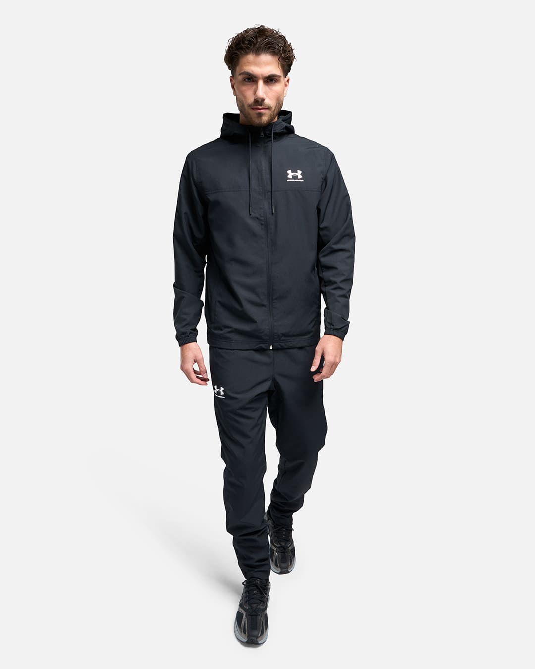 Veste Under Armour Running Rival Woven - Noir