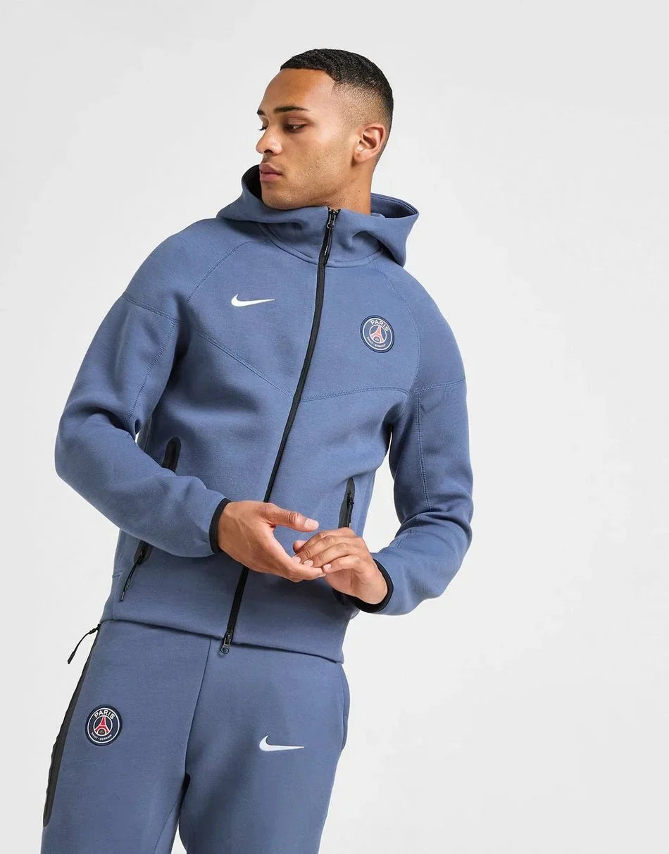 Nike Paris Saint Germain Tech Fleece Full Zip Hoodie