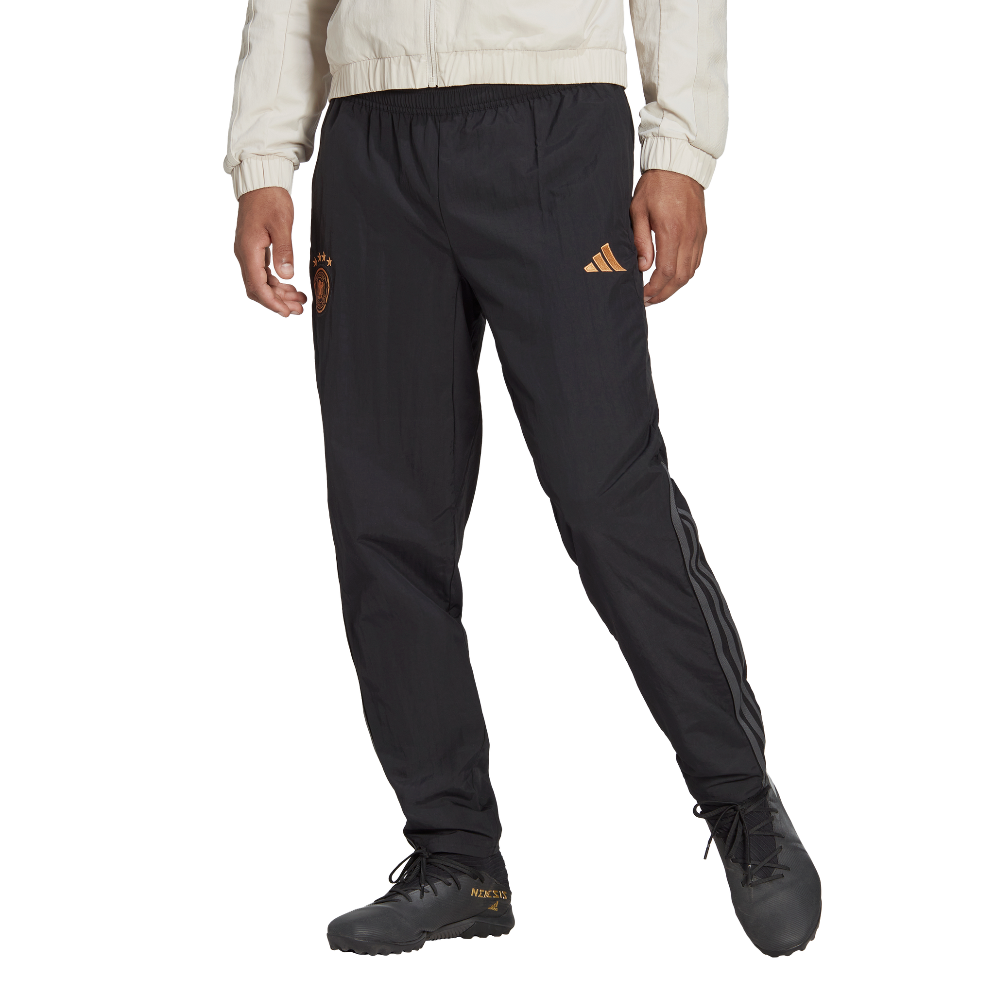 Pantalon de survêtement Allemagne - Noir/Gris/Doré